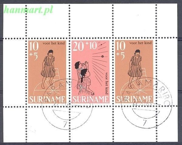 Znaczek Surinam 1968 Mi bl 8 Stemplowane