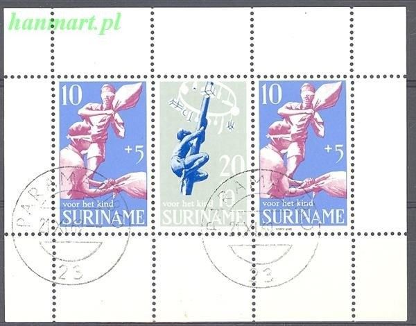 Znaczek Surinam 1969 Mi bl 9 Stemplowane