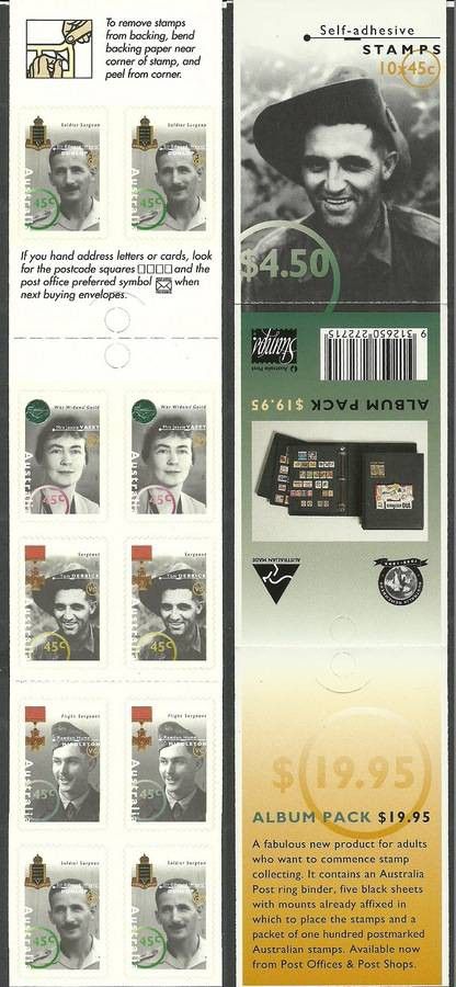 Znaczek Australia 1995 Mi mh 86 Czyste **