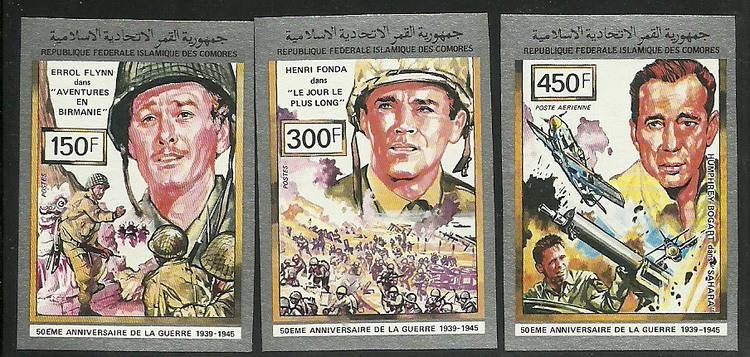 Znaczek Komory 1991 Mi 965-967B Czyste **