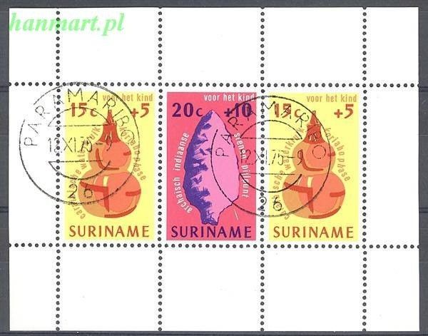 Znaczek Surinam 1975 Mi bl 15 Stemplowane