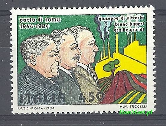 Znaczek Włochy 1984 Mi 1885 Czyste **