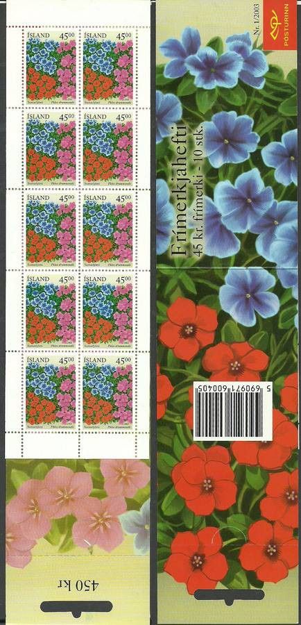 Znaczek Islandia 2003 Mi mh 1028 Czyste **
