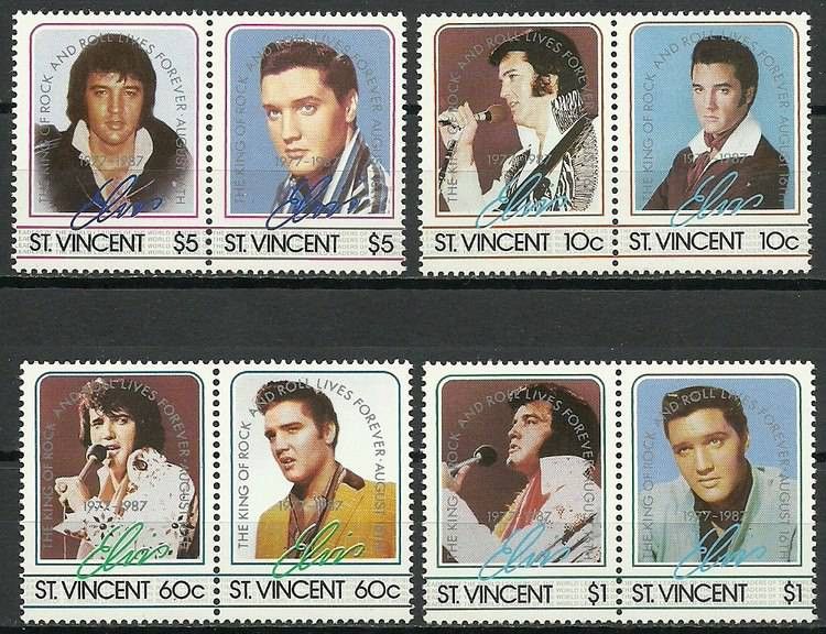 Znaczek St. Vincent 1978 Mi 1034-1041 Czyste **