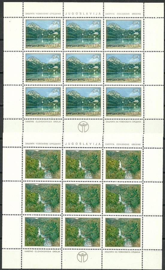 Znaczek Jugosławia 1978 Mi ark 1741-1742 Czyste **