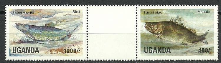 Znaczek Uganda 1985 Mi 419+421 Czyste **
