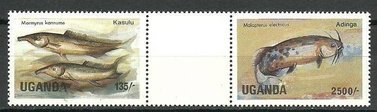 Znaczek Uganda 1985 Mi 416+422 Czyste **