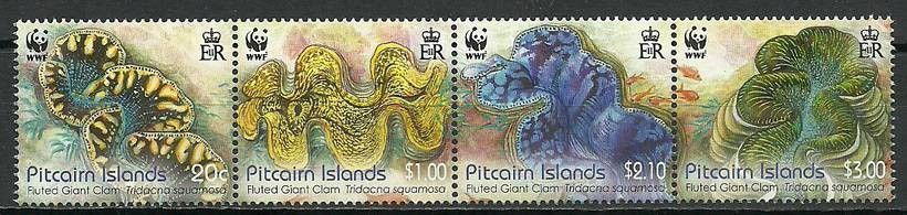 Znaczek Pitcairn 2012 Mi 865-868 Czyste **