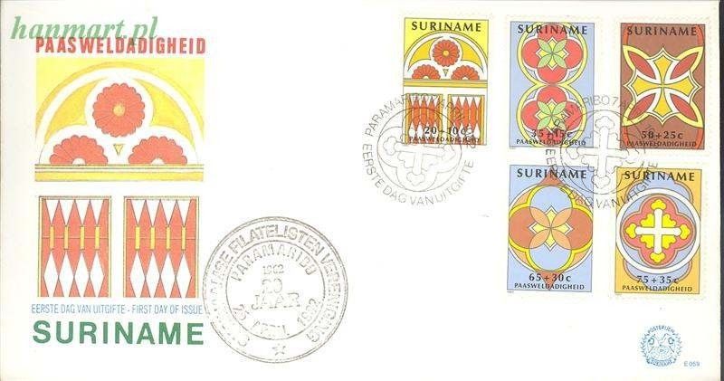 Znaczek Surinam 1982 FDC