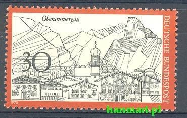 Znaczek Niemcy 1970 Mi 622 Czyste **