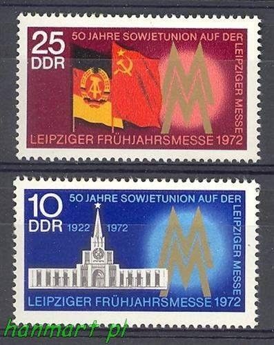 Znaczek NRD / DDR 1972 Mi 1743-1744 Czyste **