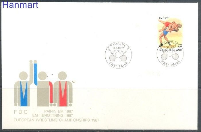 Znaczek Finlandia 1987 Mi 1013 FDC