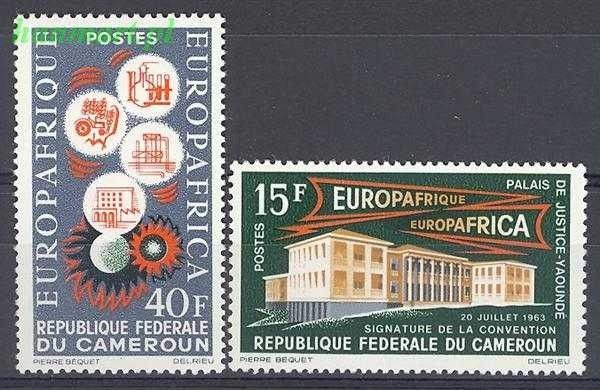 Znaczek Kamerun 1964 Mi 408-409 Czyste **
