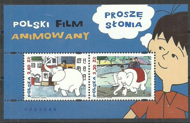 Znaczek Polska 2018 Mi bl 273 Fi bl 209 Czyste **