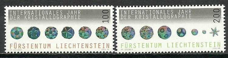 Znaczek Liechtenstein 2014 Mi 1722-1723 Czyste **