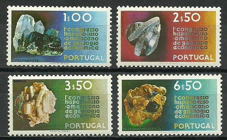 Znaczek Portugalia 1971 Mi 1139-1142 Czyste **