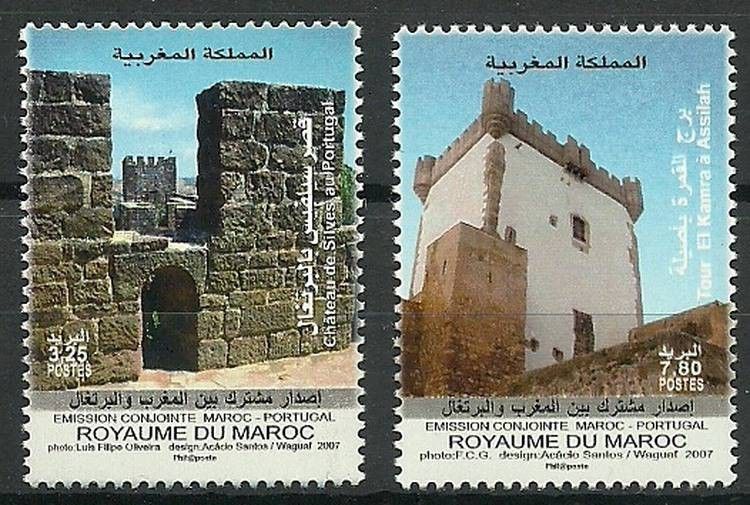 Znaczek Maroko 2007 Mi 1581-1582 Czyste **