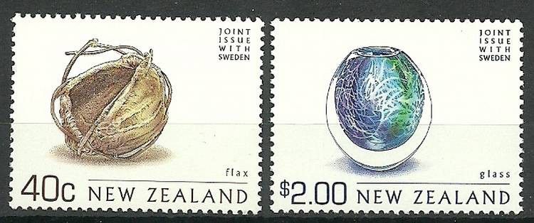 Znaczek Nowa Zelandia 2002 Mi 1985+1991 Czyste **