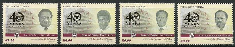 Znaczek Papua Nowa Gwinea 2014 Mi 1999-2002 Czyste **