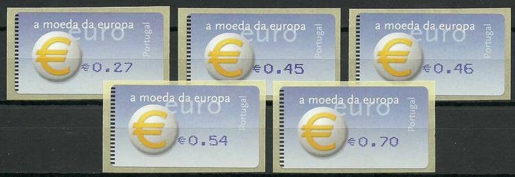 Znaczek Portugalia 2002 Mi aut 40(5w) Czyste **