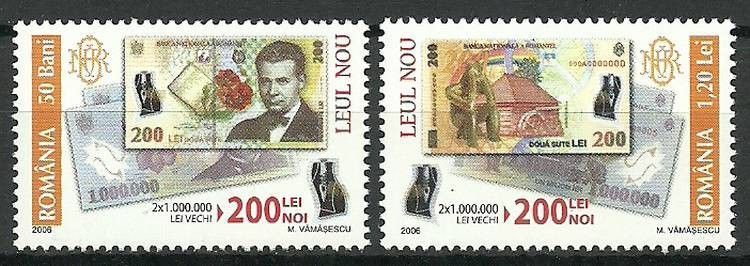Znaczek Rumunia 2006 Mi 6154-6155 Czyste **