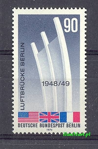 Znaczek Berlin Niemcy 1974 Mi 466 Czyste **