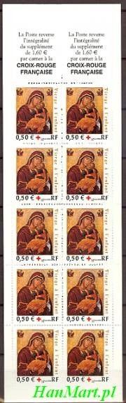 Znaczek Francja 2004 Mi mh 64 Czyste **