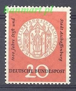 Znaczek Niemcy 1957 Mi 255 Czyste **