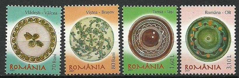 Znaczek Rumunia 2007 Mi 6199-6202 Czyste **