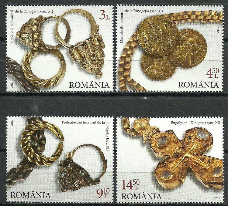 Znaczek Rumunia 2015 Mi 6939-6942 Czyste **