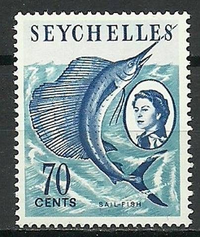 Znaczek Seszele 1962 Mi 204 Czyste **
