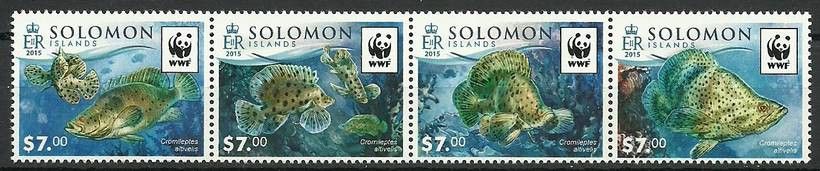 Znaczek Wyspy Salomona 2015 Mi 3416-3419 Czyste **