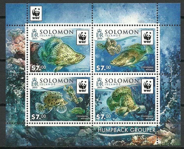 Znaczek Wyspy Salomona 2015 Mi bl 463 Czyste **