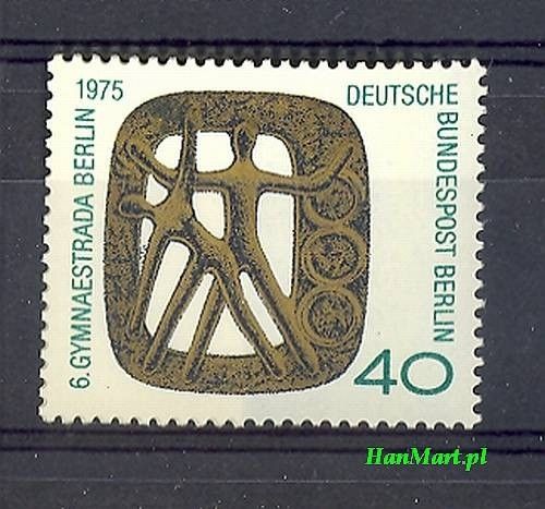 Znaczek Berlin Niemcy 1975 Mi 493 Czyste **