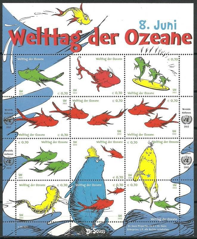Znaczek Narody Zjednoczone Wiedeń 2013 Mi ark 776-787 Czyste **