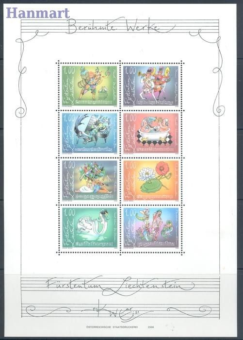 Znaczek Liechtenstein 2006 Mi ark 1416-1423 Czyste **