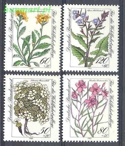 Znaczek Niemcy 1983 Mi 1188-1191 Czyste **