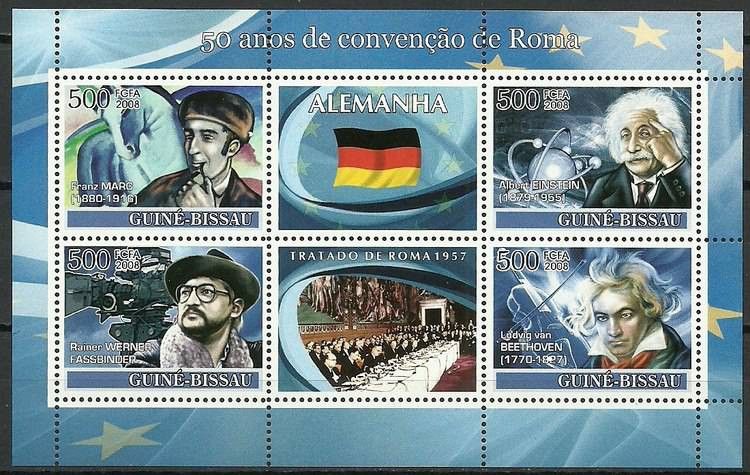 Znaczek Gwinea Bissau 2008 Mi ark 3752-3755 Czyste **