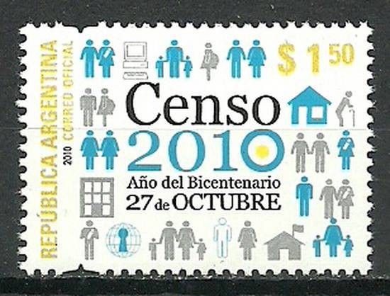 Znaczek Argentyna 2010 Mi 3369 Czyste **