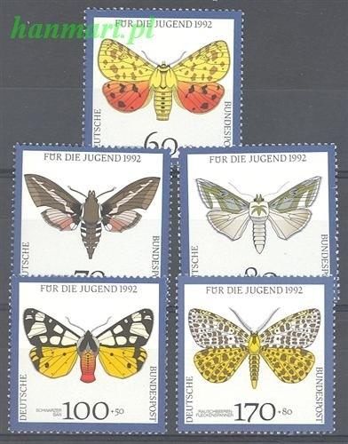 Znaczek Niemcy 1992 Mi 1602-1606 Czyste **