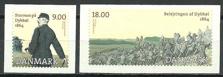 Znaczek Dania 2014 Mi 1774-1775 Czyste **