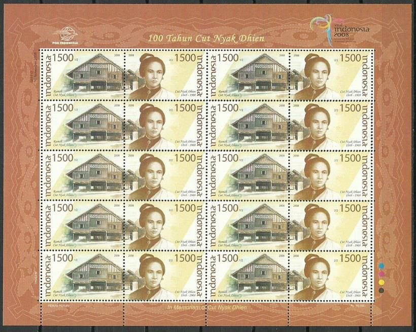 Znaczek Indonezja 2008 Mi ark 2695-2696 Czyste **