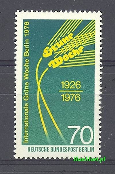 Znaczek Berlin Niemcy 1976 Mi 516 Czyste **