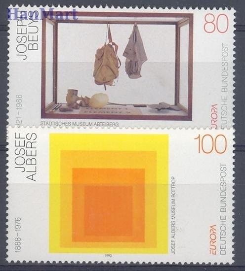 Znaczek Niemcy 1993 Mi 1673-1674 Czyste **