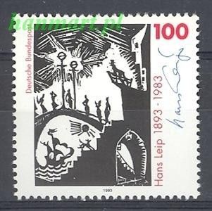 Znaczek Niemcy 1993 Mi 1694 Czyste **