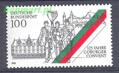 Znaczek Niemcy 1993 Mi 1676 Czyste **