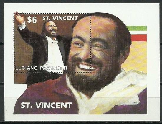 Znaczek St. Vincent 1991 Mi bl 178 Czyste **