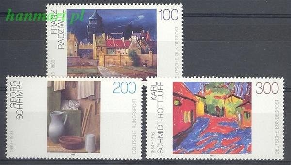 Znaczek Niemcy 1995 Mi 1774-1776 Czyste **