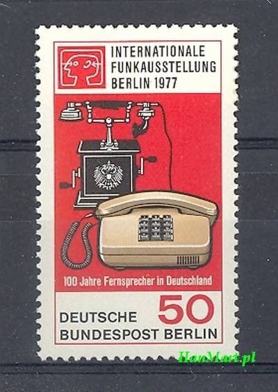 Znaczek Berlin Niemcy 1977 Mi 549 Czyste **