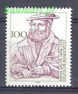Znaczek Niemcy 1994 Mi 1763 Czyste **